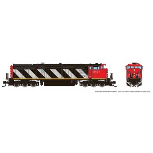 Dash 8-40CM - Canadian National 2401 (DC,DCC & Sound)