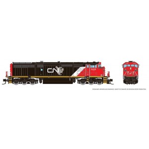 Dash 8-40CM - Canadian National 2432 (DC,DCC & Sound)