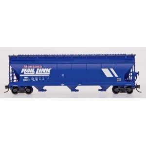 ACF 4650 Cu Ft 3 Bay Hopper - Montana Rail Link 50013