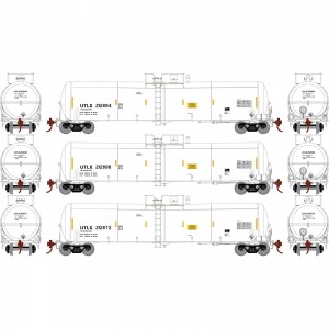 30,000 Gallon Ethanol Tank Car - UTLX  (3pk)