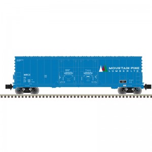 Z Scale - 53' Evans DPD Box Car - Mountain Pine Lumber 100