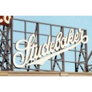 Laser Cut Wood Billboard - Studebaker